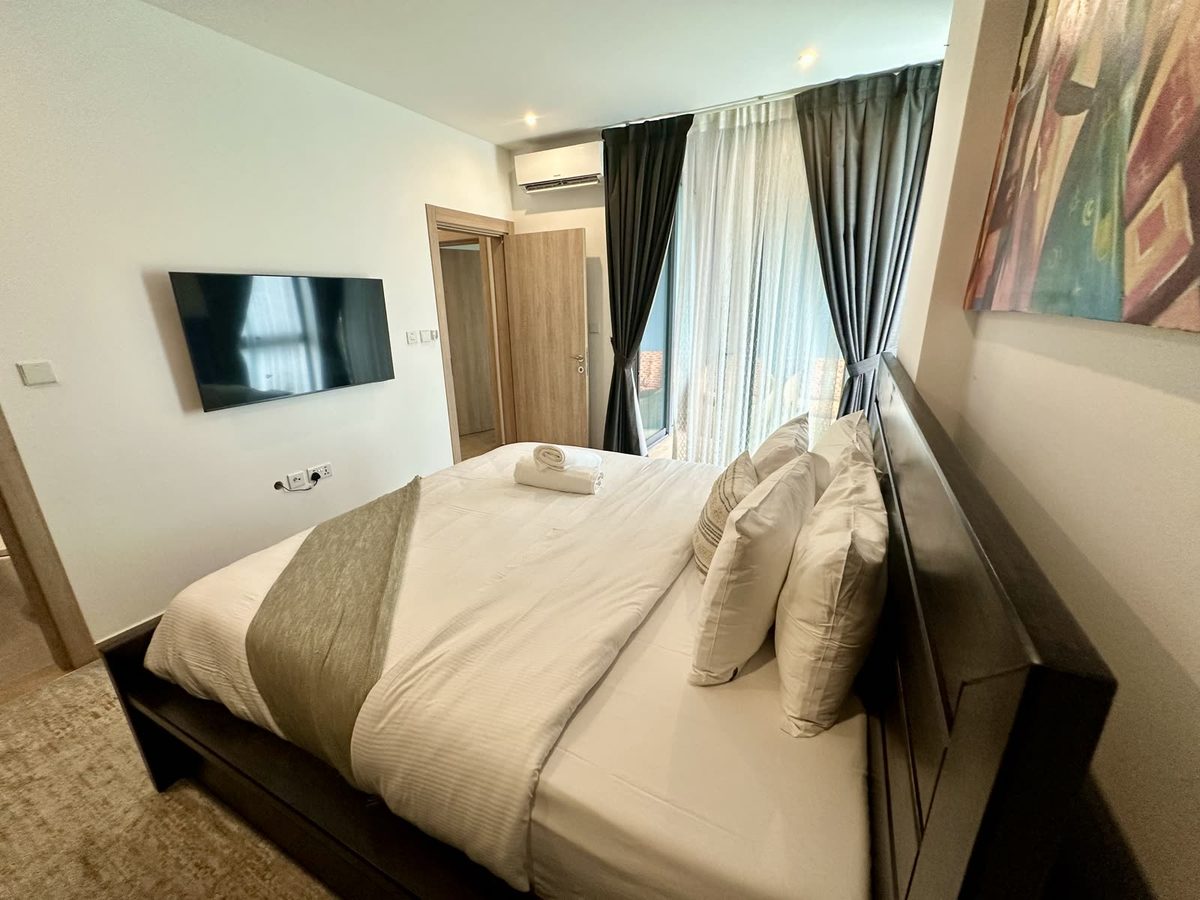 Bedroom checked during an Accra property inspection